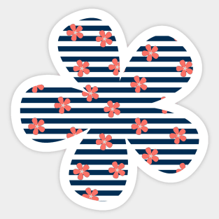 Nautical Blossom Sticker